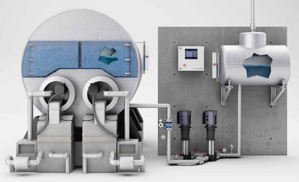 Industrial Boilers | DMT Mekanik ⏐ Grundfos Pump